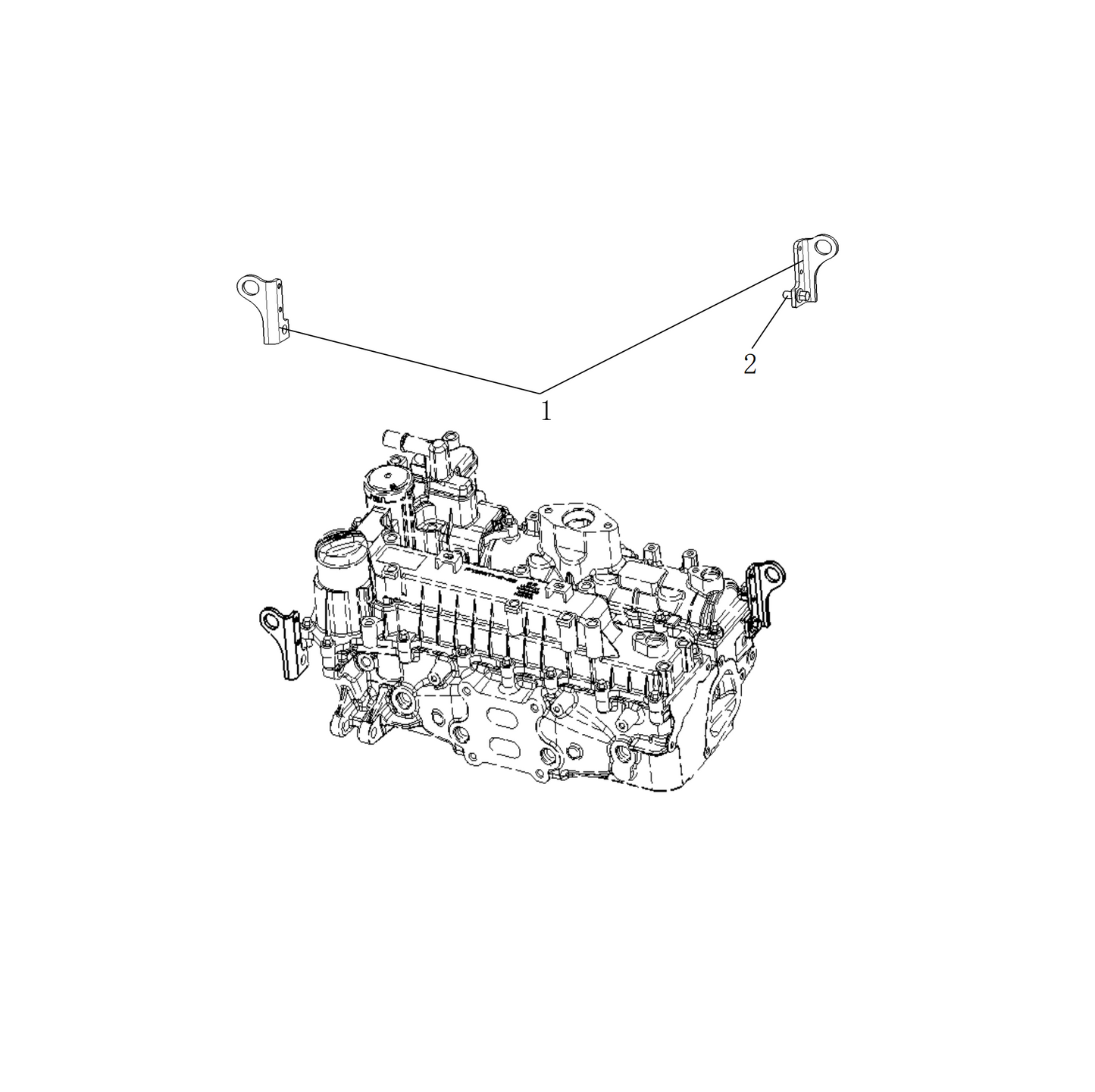 F1T1 - Engine lifting lug