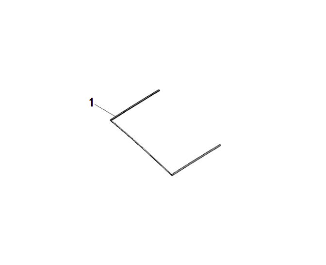 F1T1 - Fixed glass assembly