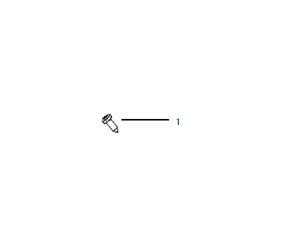 F1T1 - Upper bright strip assembly of RF door window