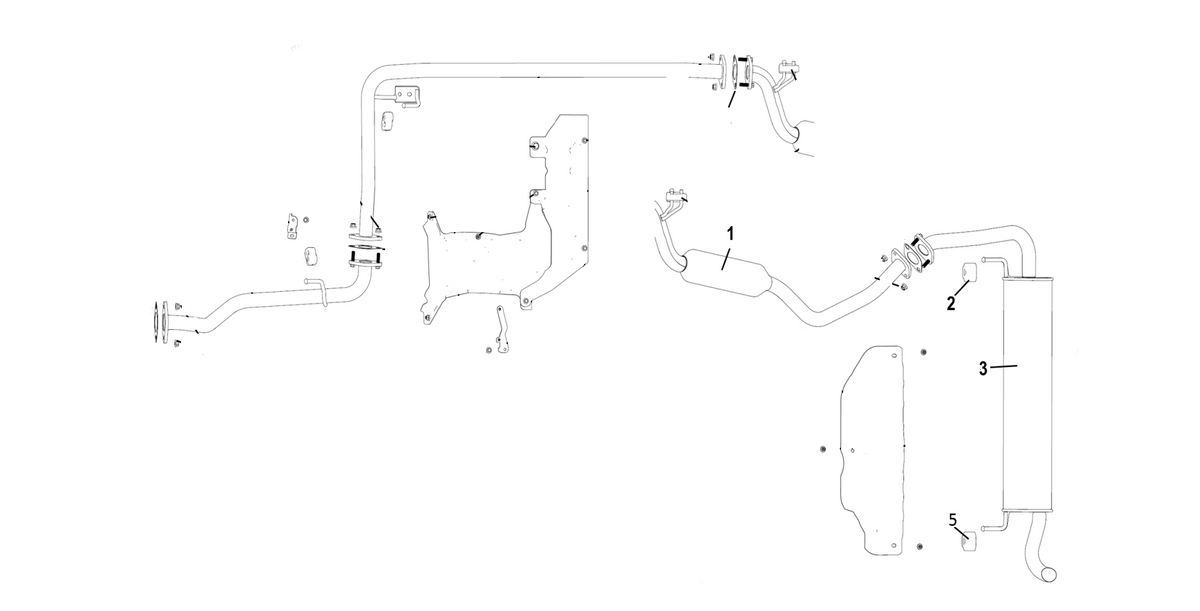 F1F2 - EXHAUST MUFFLER MODULE