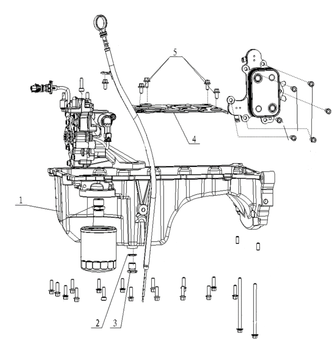 F1F2 - OIL PAN