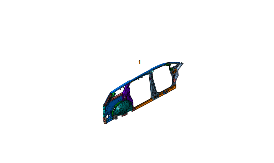 F1N1 - LEFT SIDE WALL MODULE