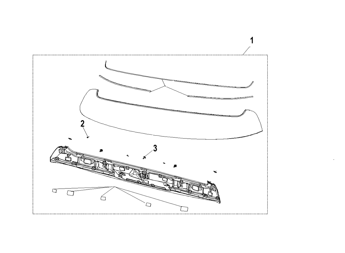 F1T1 - Rear wing module