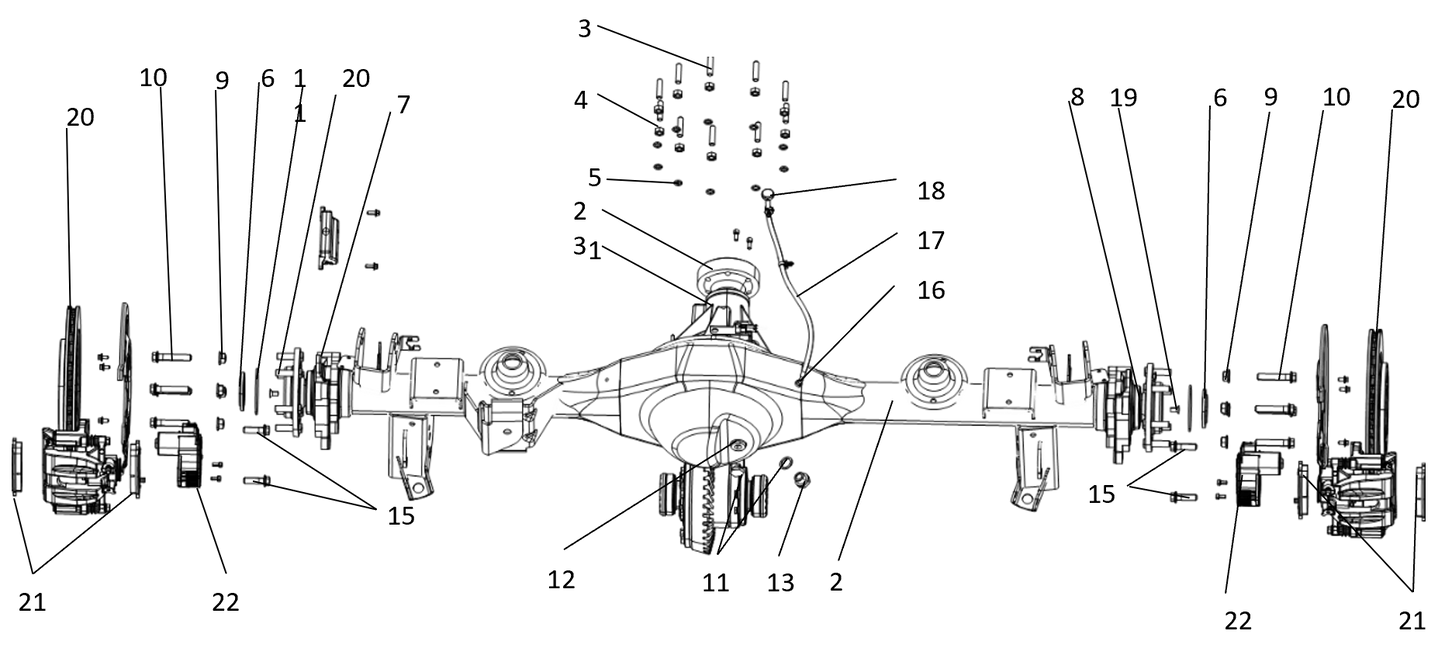 B1T1 - Detailed Rear Axle System