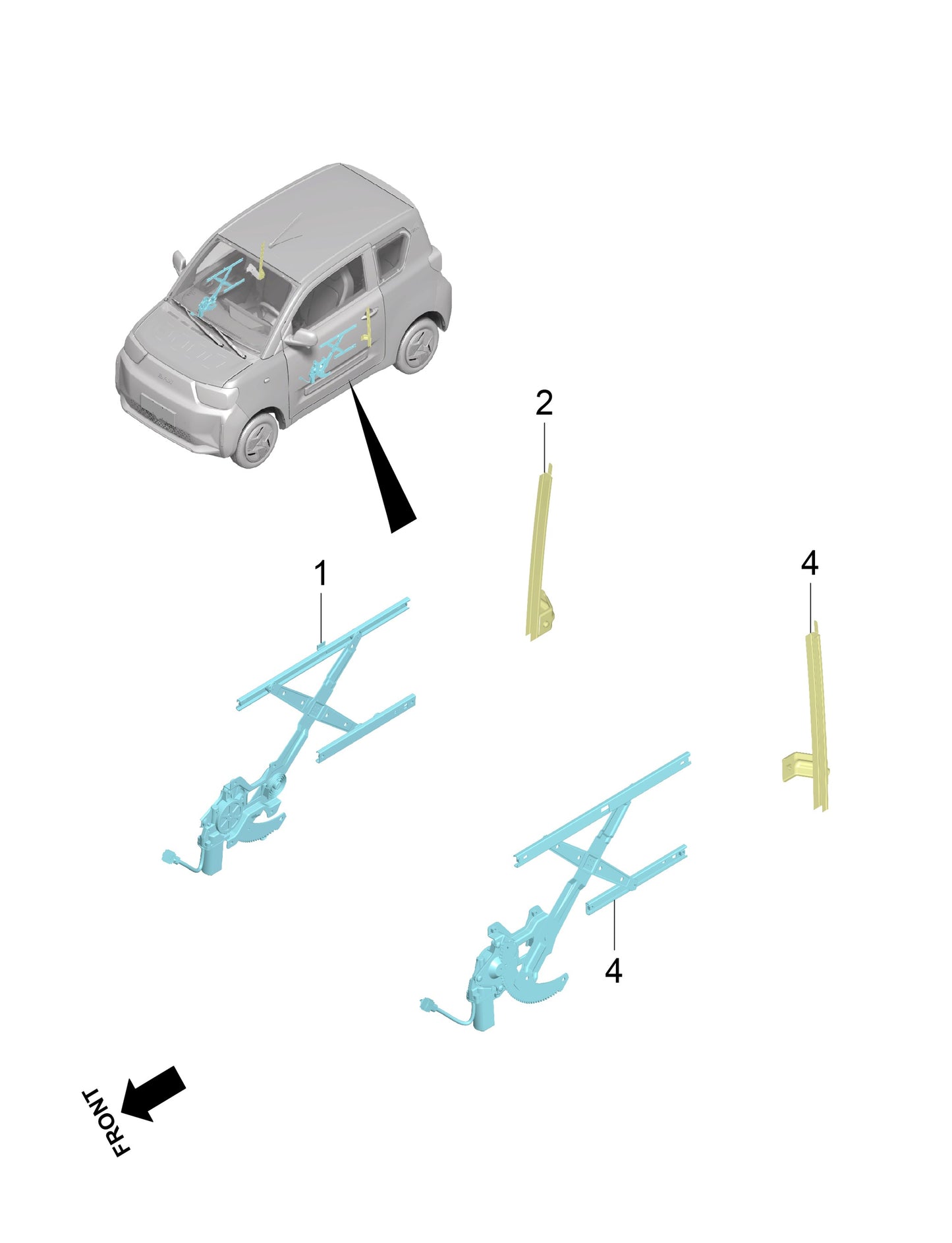 B1P-Window lifting System