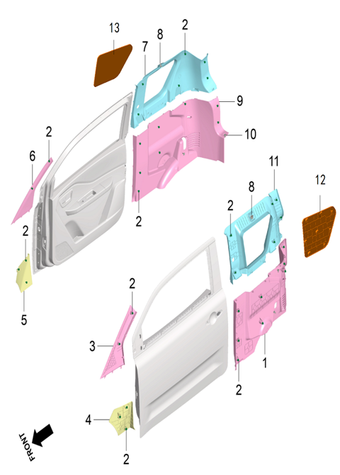 B1P-Side Wall Interior Panel System