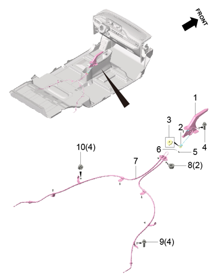 B1P-Parking Brake Assembly