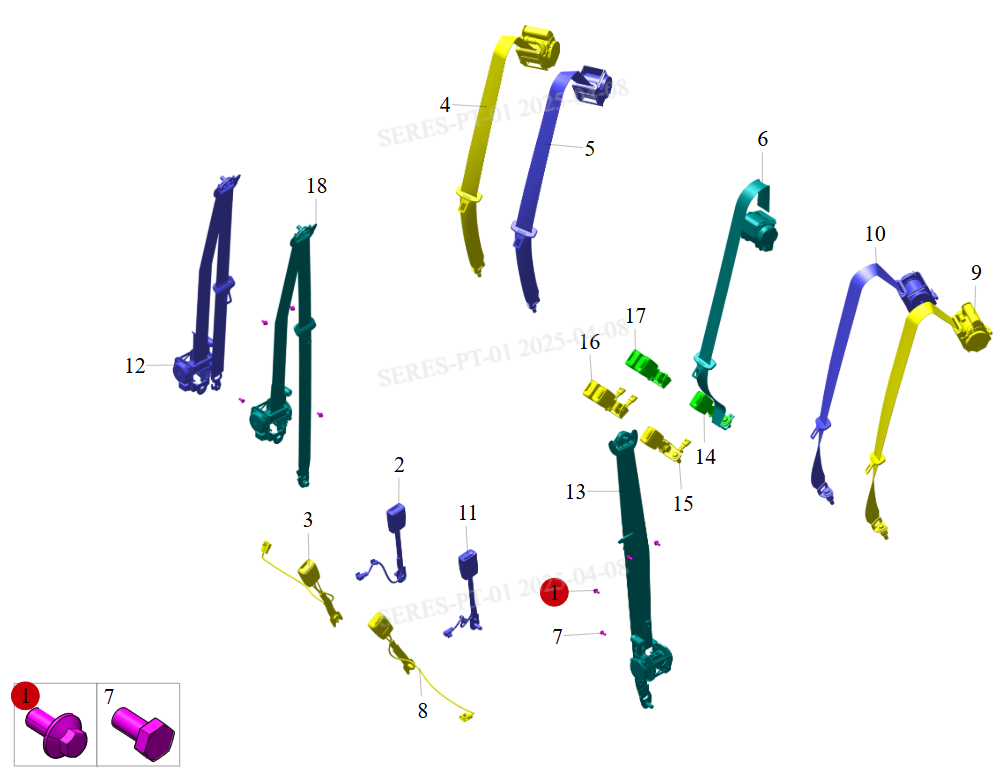S1F1 - Assembly: Safety Belt
