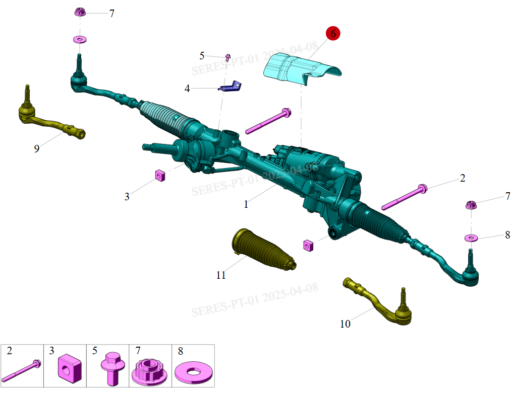 S1F1 - Assembly: Steering Gear