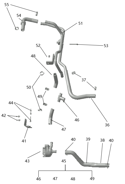 B1T1 - Cooling System Assembly C