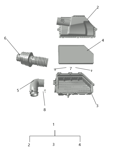 B1T1 - Intake System Assembly