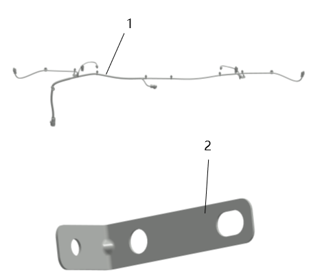 B1T1 - Rear Bumper Wiring Harness Assembly