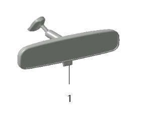 B1T1 - Interior Rearview Mirror