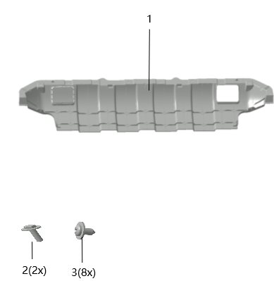 B1T1 - Engine Mudguard