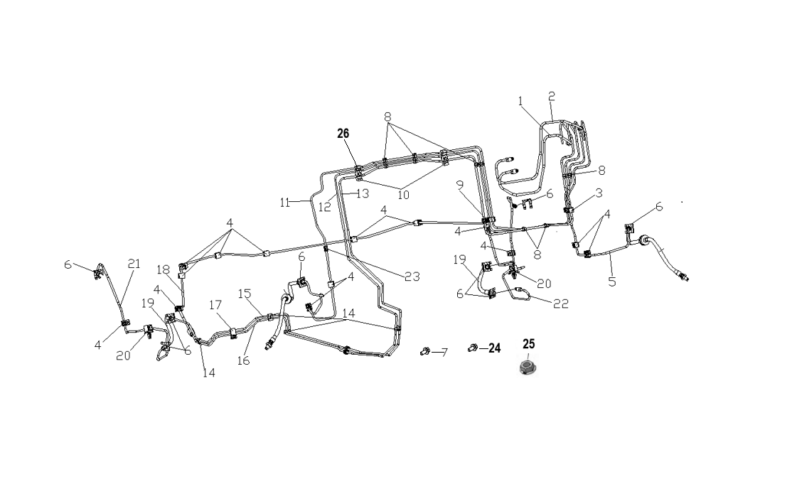 F1T1 - Brake line module