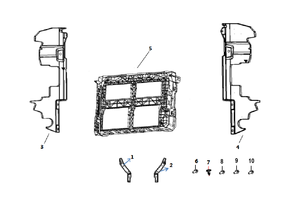 F1F2 - AGS FRONT-END FRAME MODULE