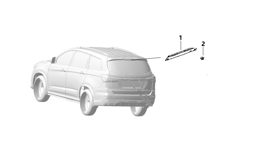F1T1 - HIGH-POSITION BRAKE LIGHT MODULE
