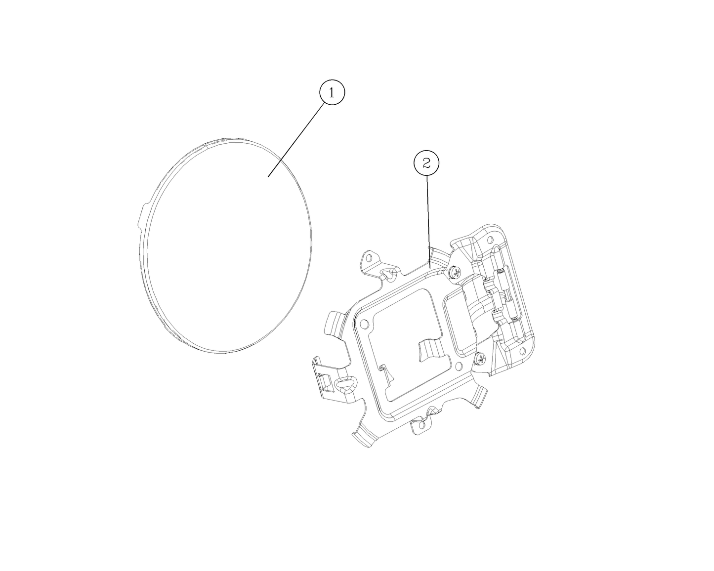 F1T1 - Oil filler cap assembly