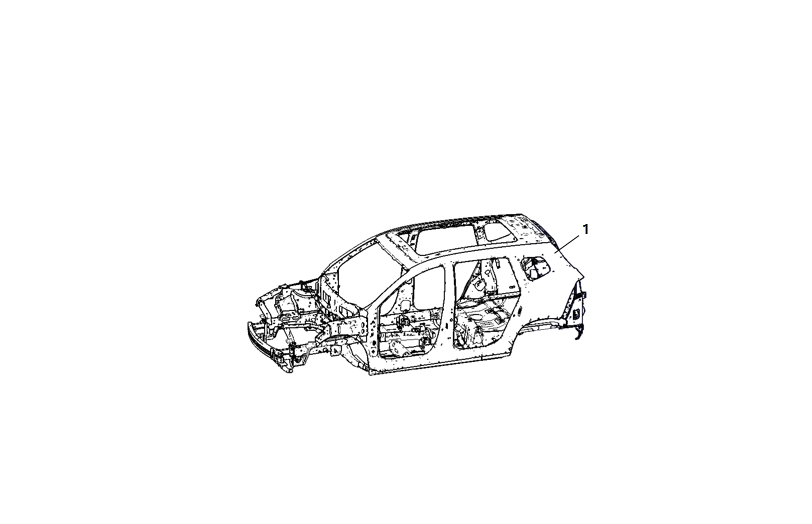F1T1 - White body welding assembly