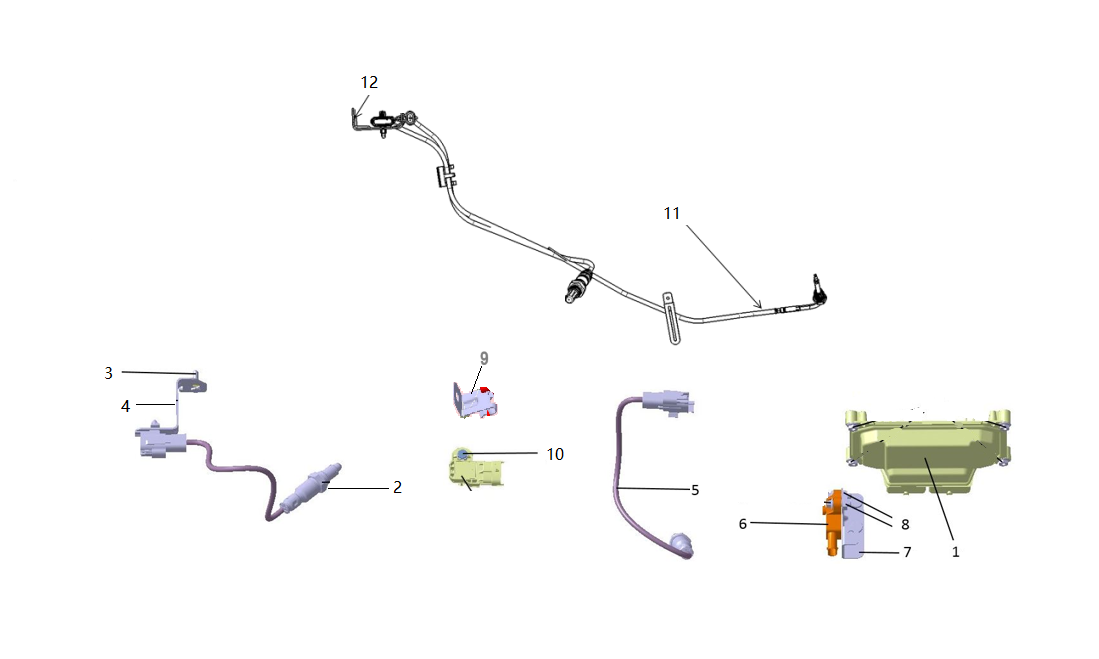 F1T1 - Engine electronic control device module