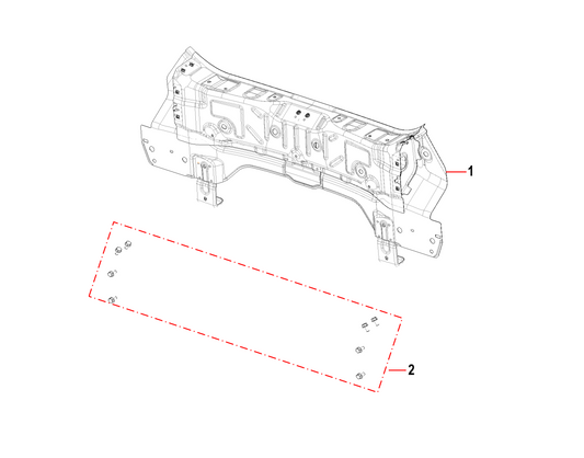 F1F2 - REAR WALL MODULE