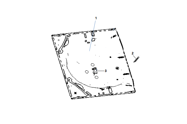 F1T1 - Backup tire support plate assembly failed on October 2019