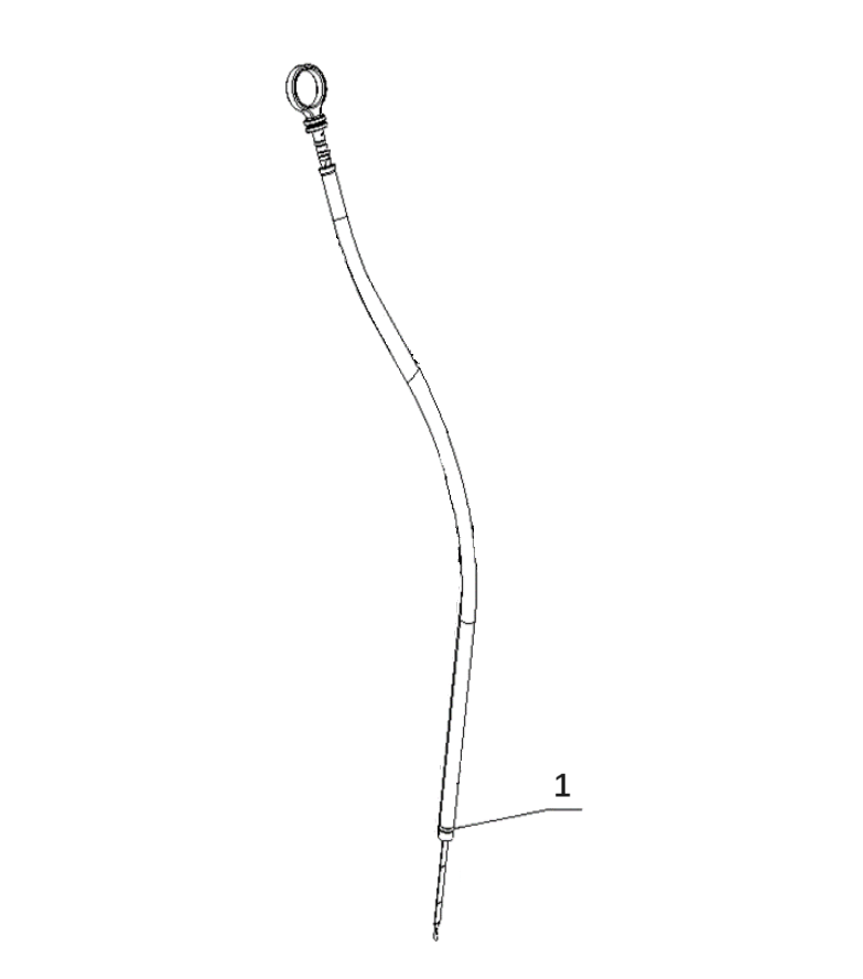 F1T1 - Oil dipstick assembly 