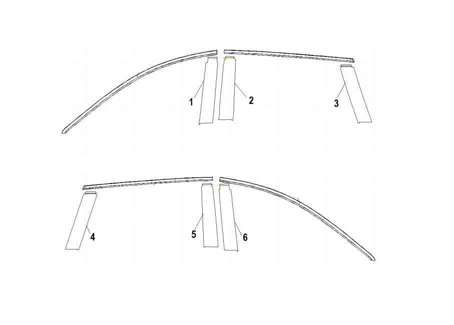 F1T1 - Window frame black film module
