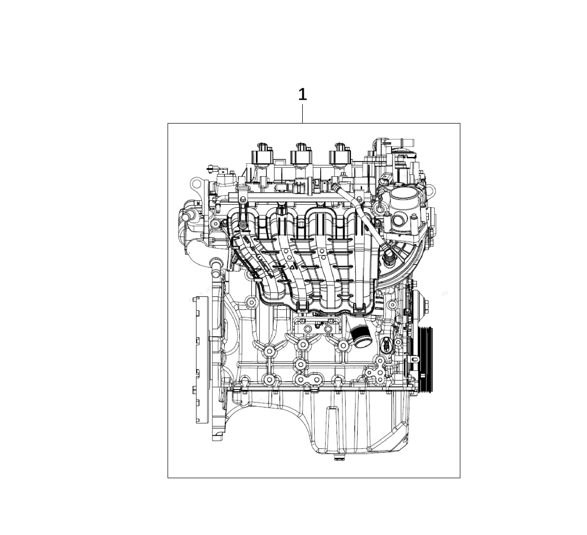 F1F2 - ENGINE ASSEMBLY MODULE