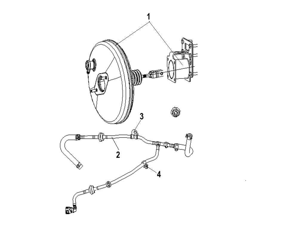 F1T1 - Brake booster module