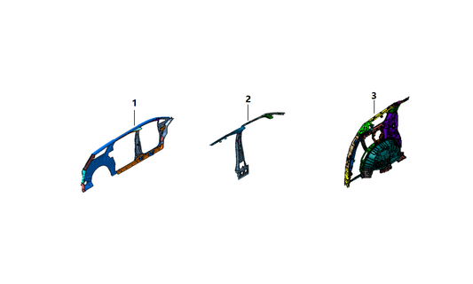 F1N1 - LEFT SIDE WALL ASSEMBLY