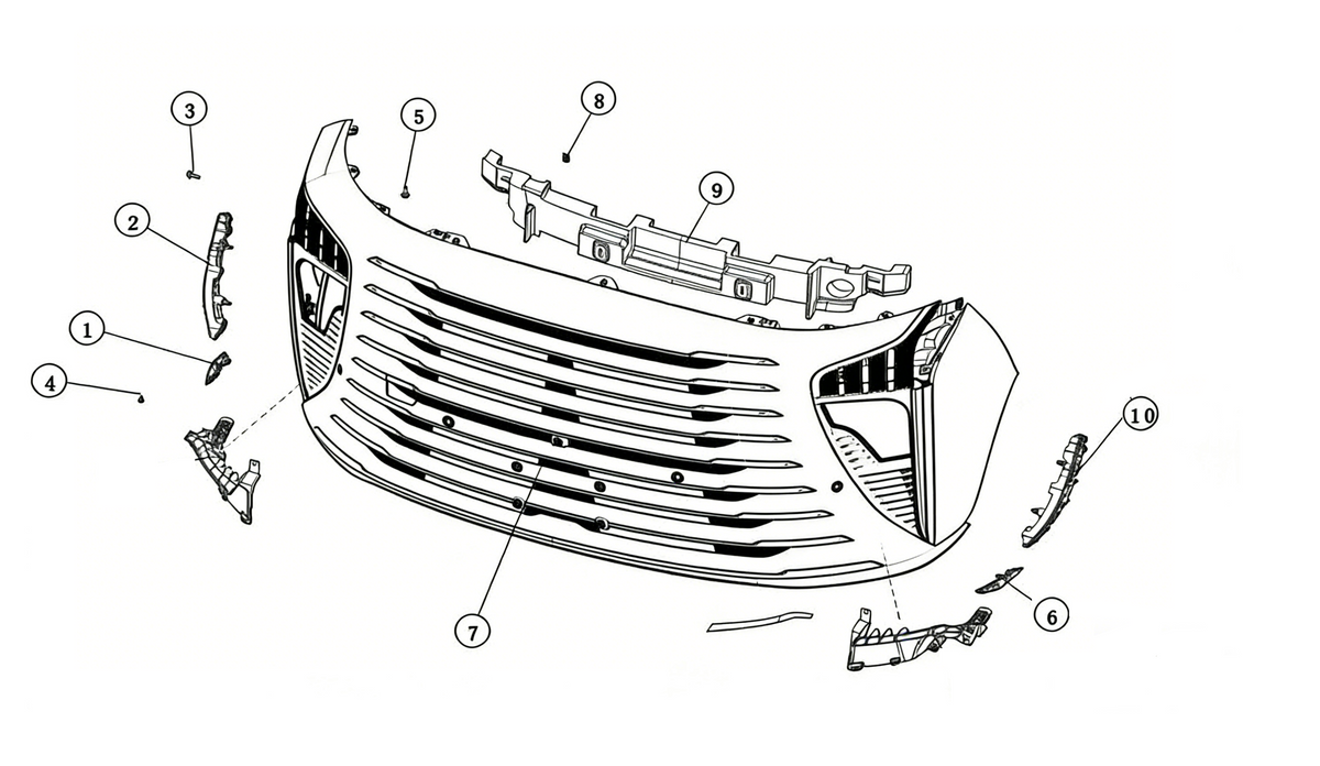 F1N1 - FRONT BUMPER MODULE