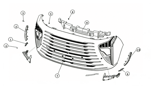 F1N1 - FRONT BUMPER MODULE