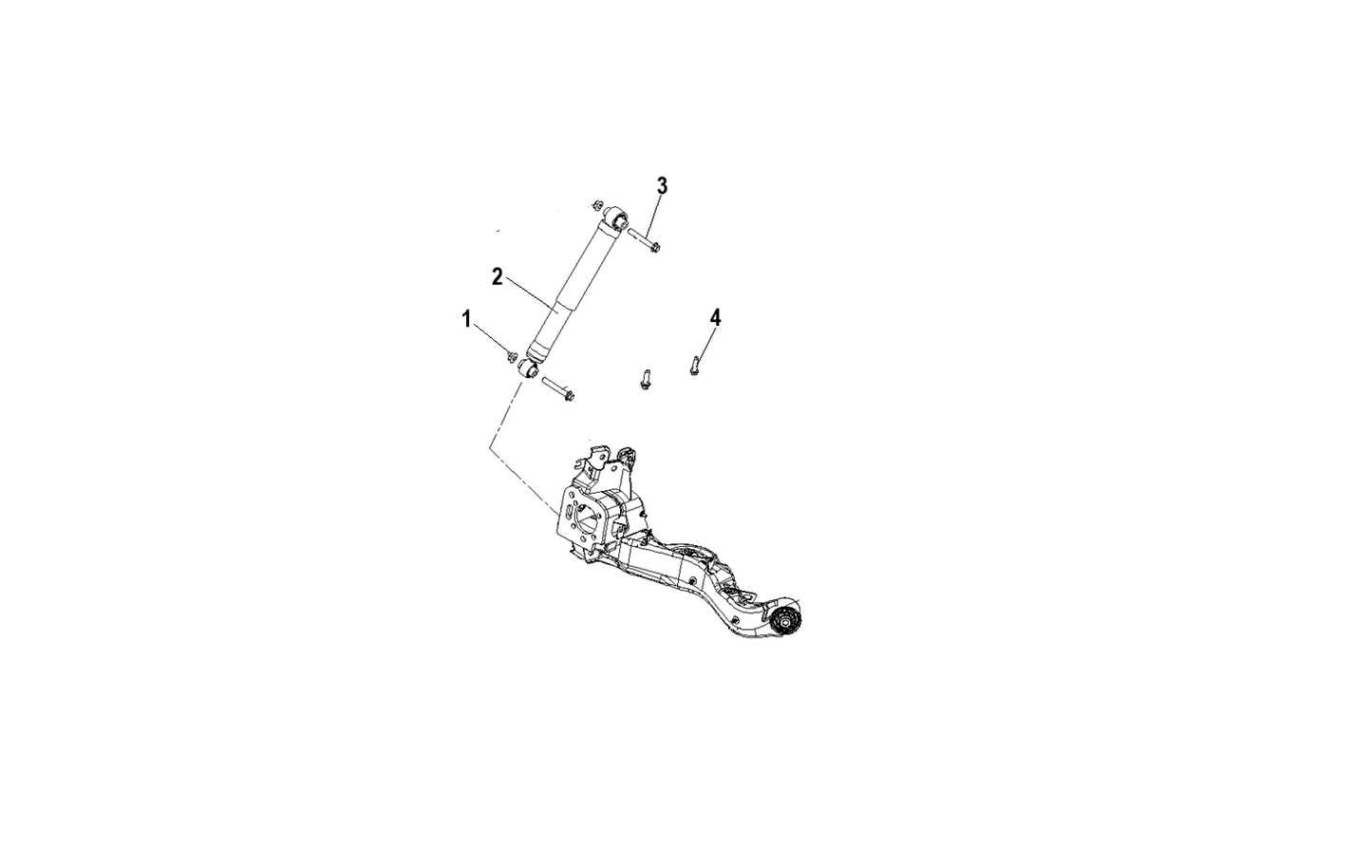 F1T1 - Rear damper module