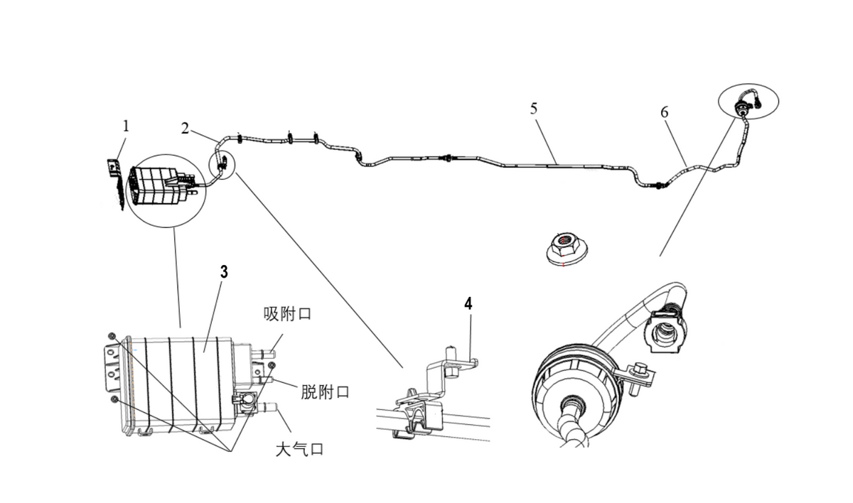 F1F2 - FUEL EVAPORATIVE EMISSION CONTROL SYSTEM MODULE