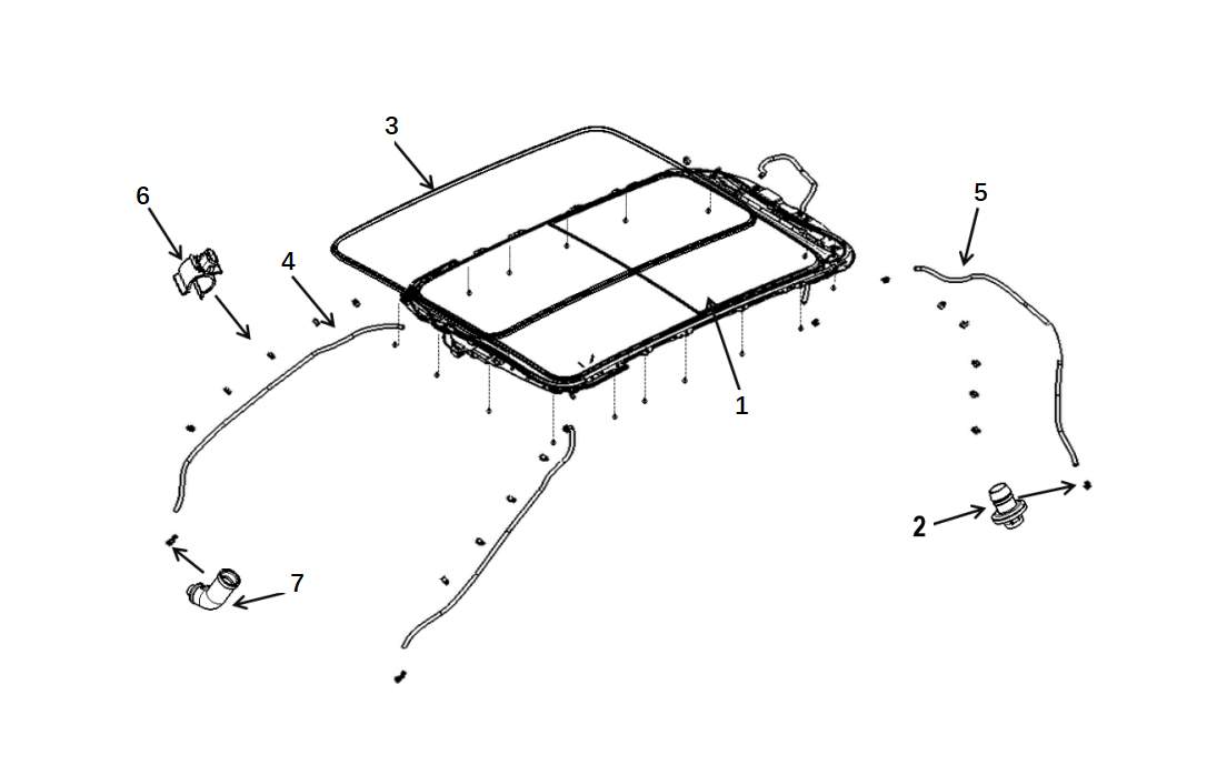 F1T1 - Roof ventilation window module