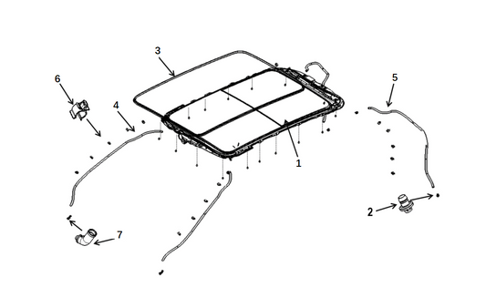 F1T1 - Roof ventilation window module