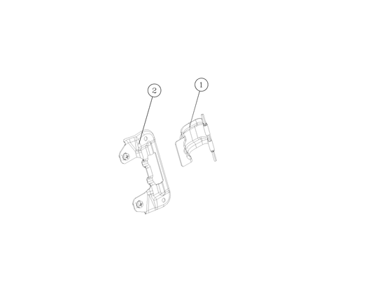 F1T1 - FUEL FILLER CAP HINGE ASSEMBLY