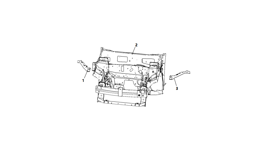 F1T1 - Front compartment assembly