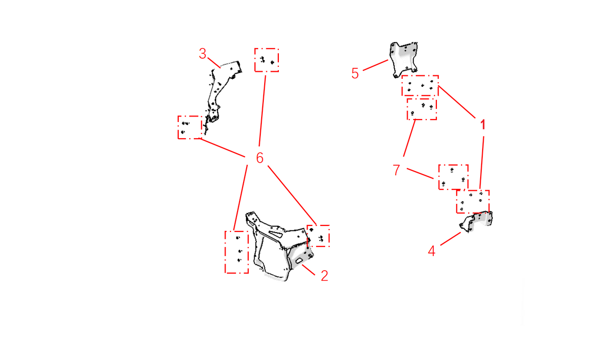 F1F2 - BODY MOUNTED PARTS MODULE