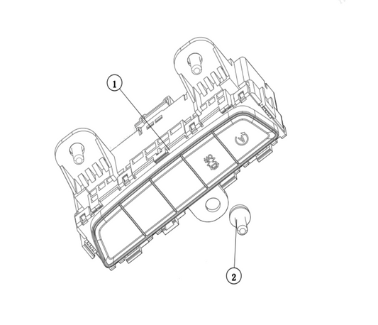 F1F2 - PANEL SWITCH ASSEMBLY MODULE