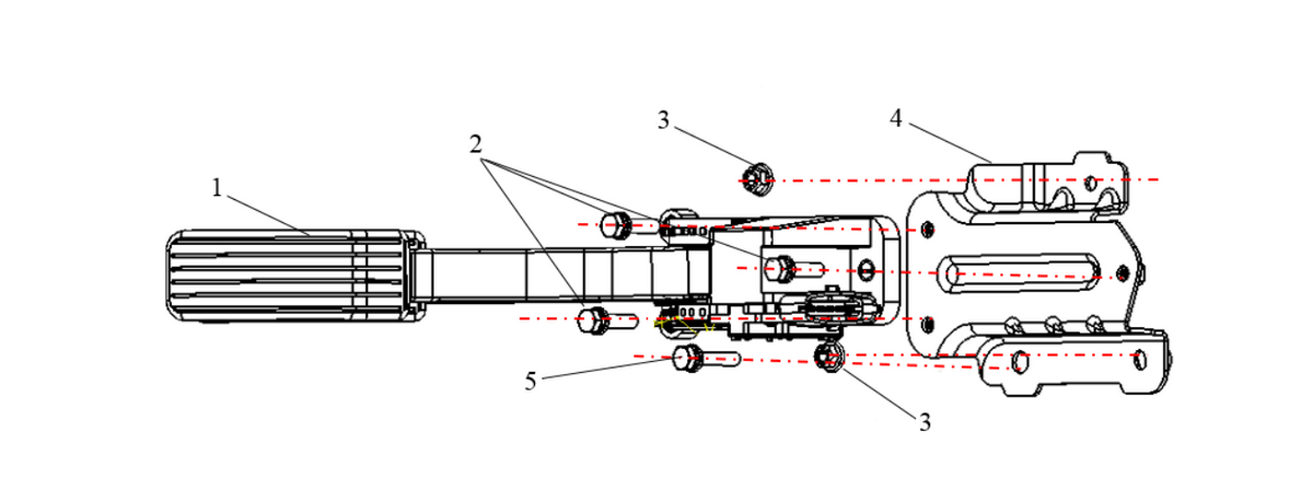 F1F2 - THROTTLE OPERATING MECHANISM MODULE