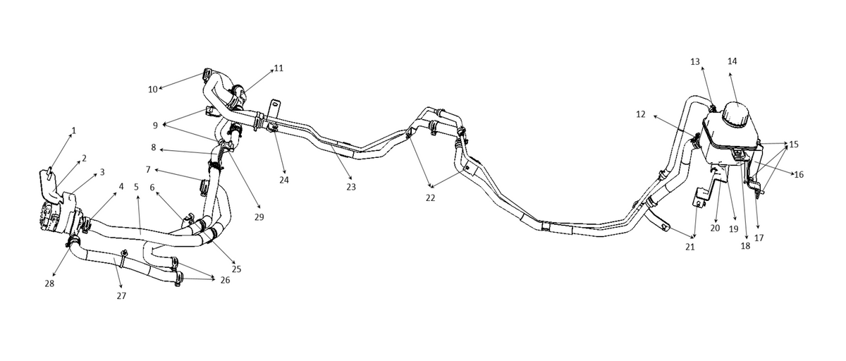 F1N1 - COOLING SYSTEM (BATTERY PACK CIRCULATION) MODULE