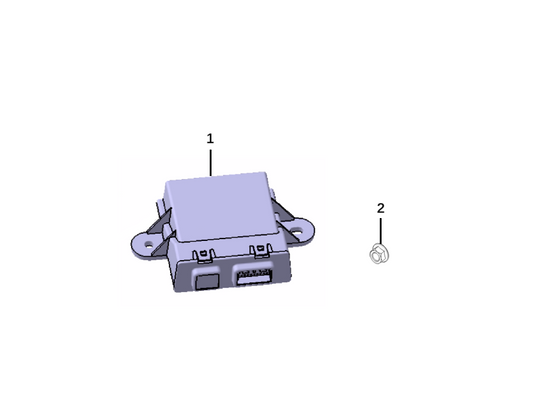 F1F2 - ELECTRIC BACK DOOR ECU MODULE