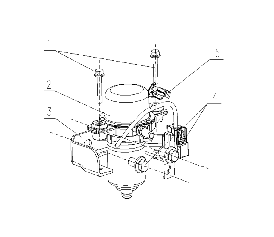 F1T1 - Intercooler intake hose