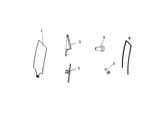 F1T1 - REAR DOOR AND WINDOW MODULE