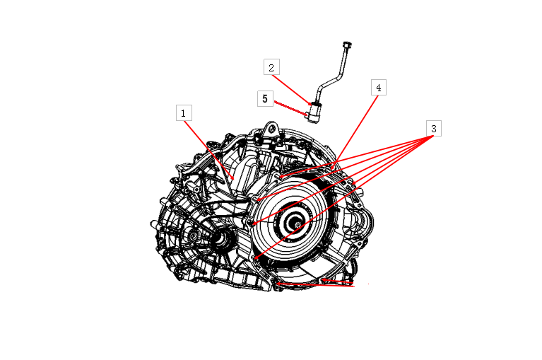 F1T1 - Automatic transmission assembly module