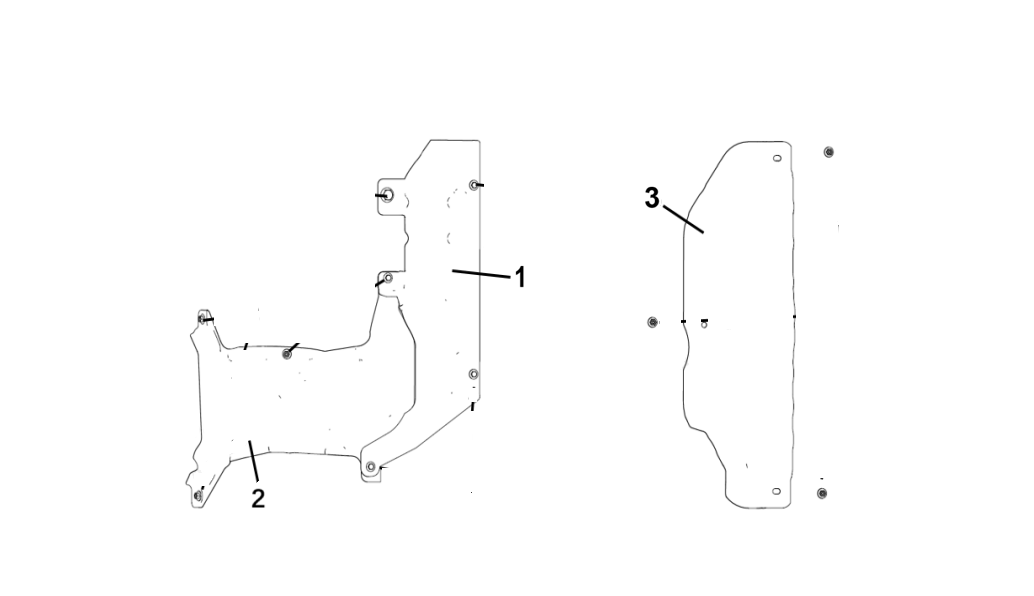F1F2 - EXHAUST HEAT SHIELD MODULE