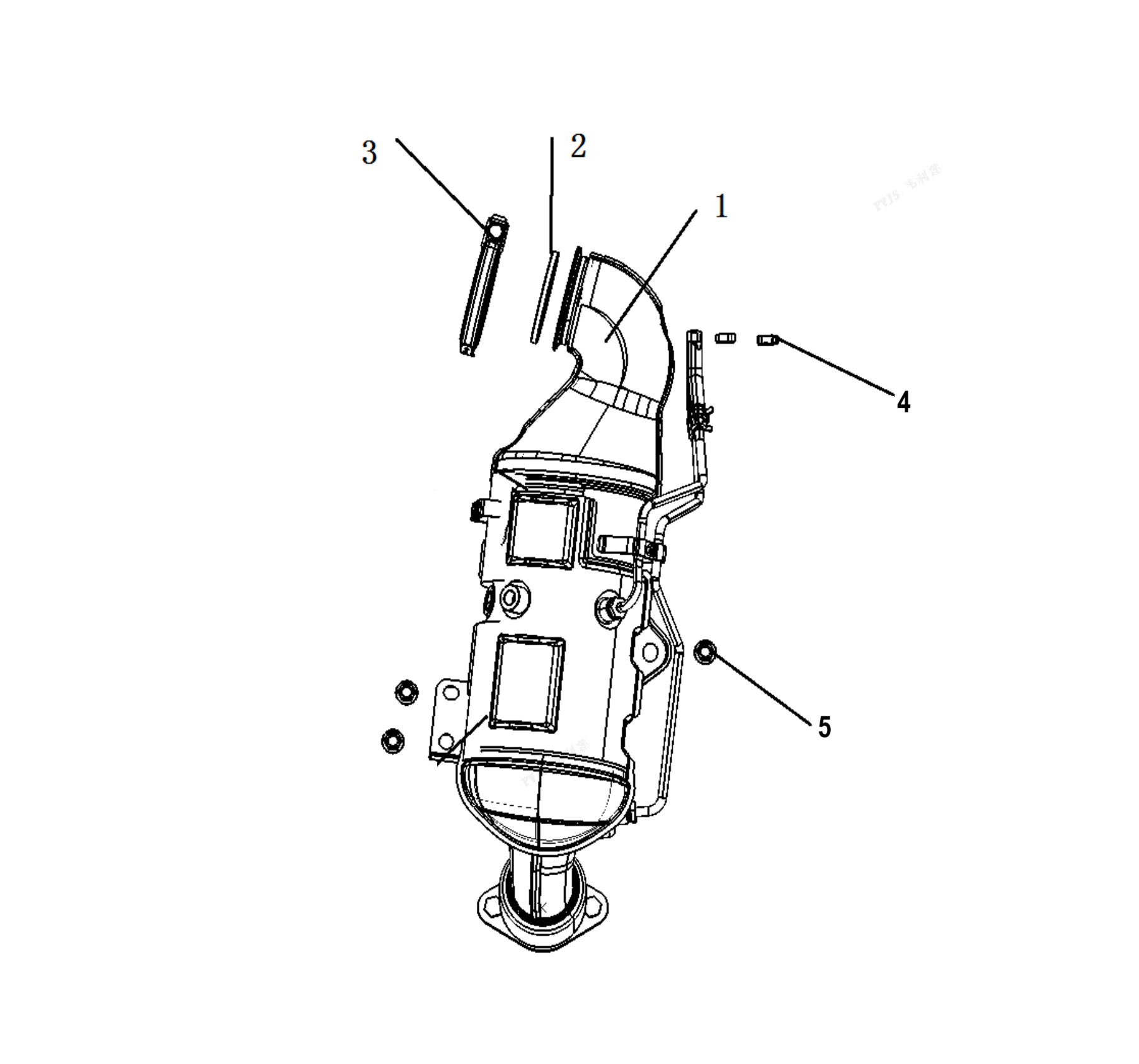 F1T1 - Exhaust purification device module