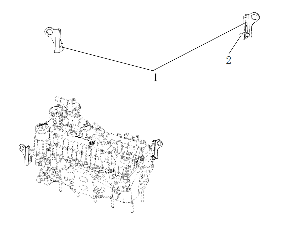 F1F2 - ENGINE LIFTING LUG